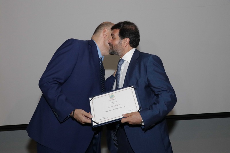 The ministry of Agriculture Honoring former minister Salim Wardy